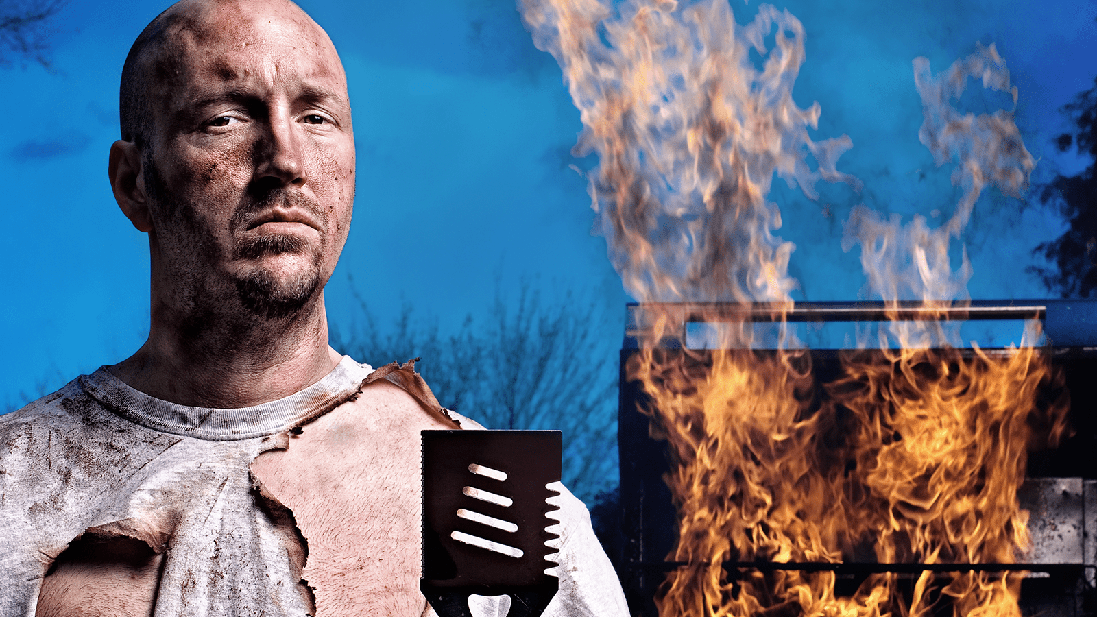 Grill flammer