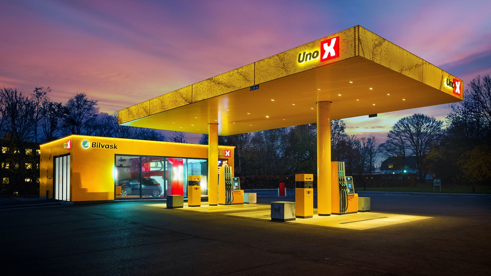 Uno-X gør en forskel for miljøet når du vasker bilen
