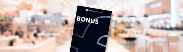 Bonusfolder fra Forbrugsforeningen